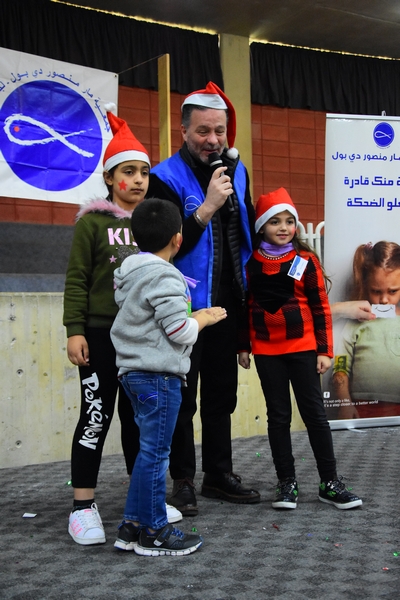 Saint Vincent de paul celebrating Christmas at Jesus & Mary school